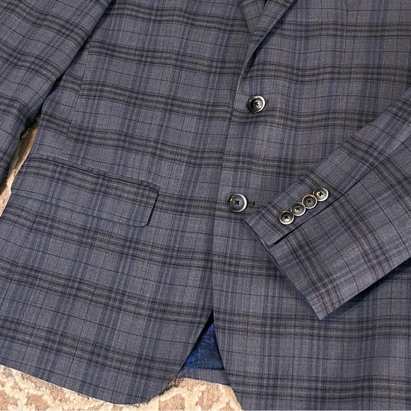 -SOLD- Ben Sherman Plectrum Crown Plaid Sport Jacket - Picture 5 of 15